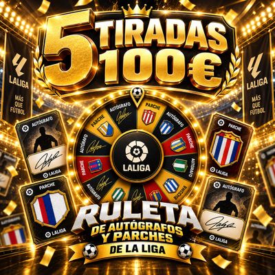 Laliga Autograph And Patch Roulette Game